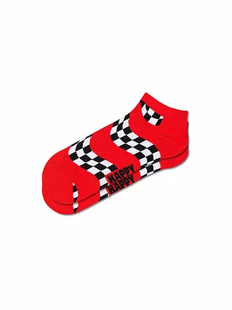 HAPPY SOCKS | Herren Sneaker Socken RACE LOW  41-46 red | 